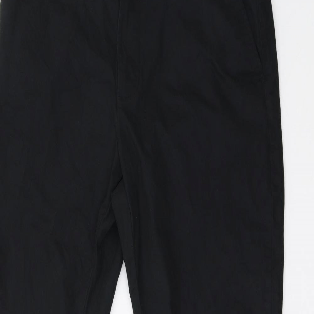 Marks and Spencer Womens Black   Trousers  Size 16 L33 in