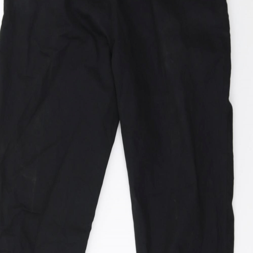 Marks and Spencer Womens Black   Trousers  Size 16 L33 in