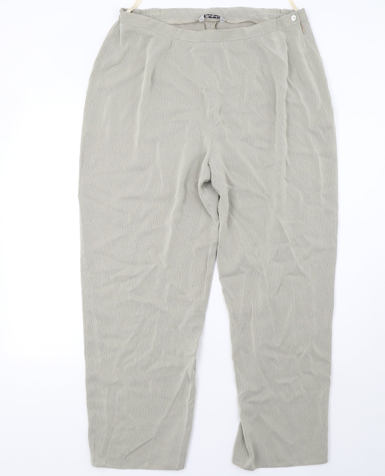 Berkertex Womens Beige   Trousers  Size 20 L30 in