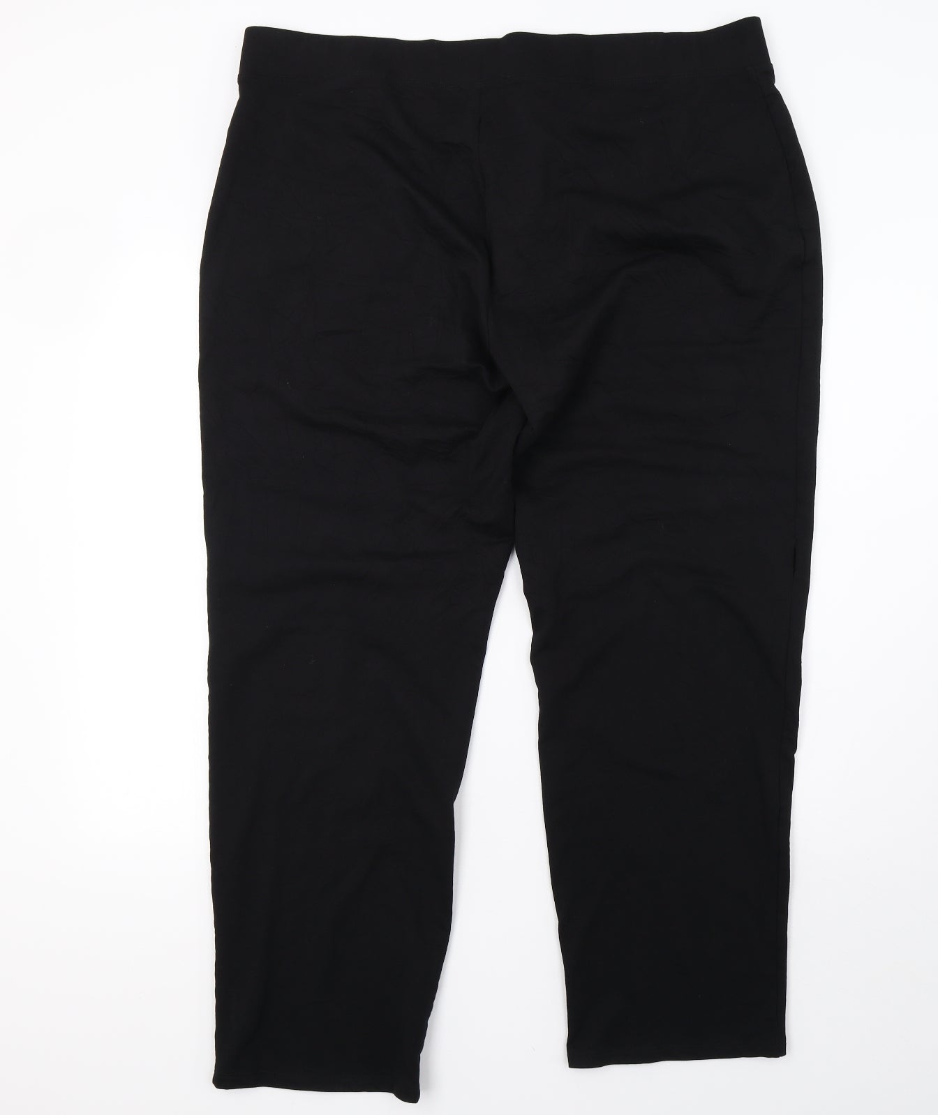 Marks and Spencer Womens Black   Trousers  Size 20 L30 in