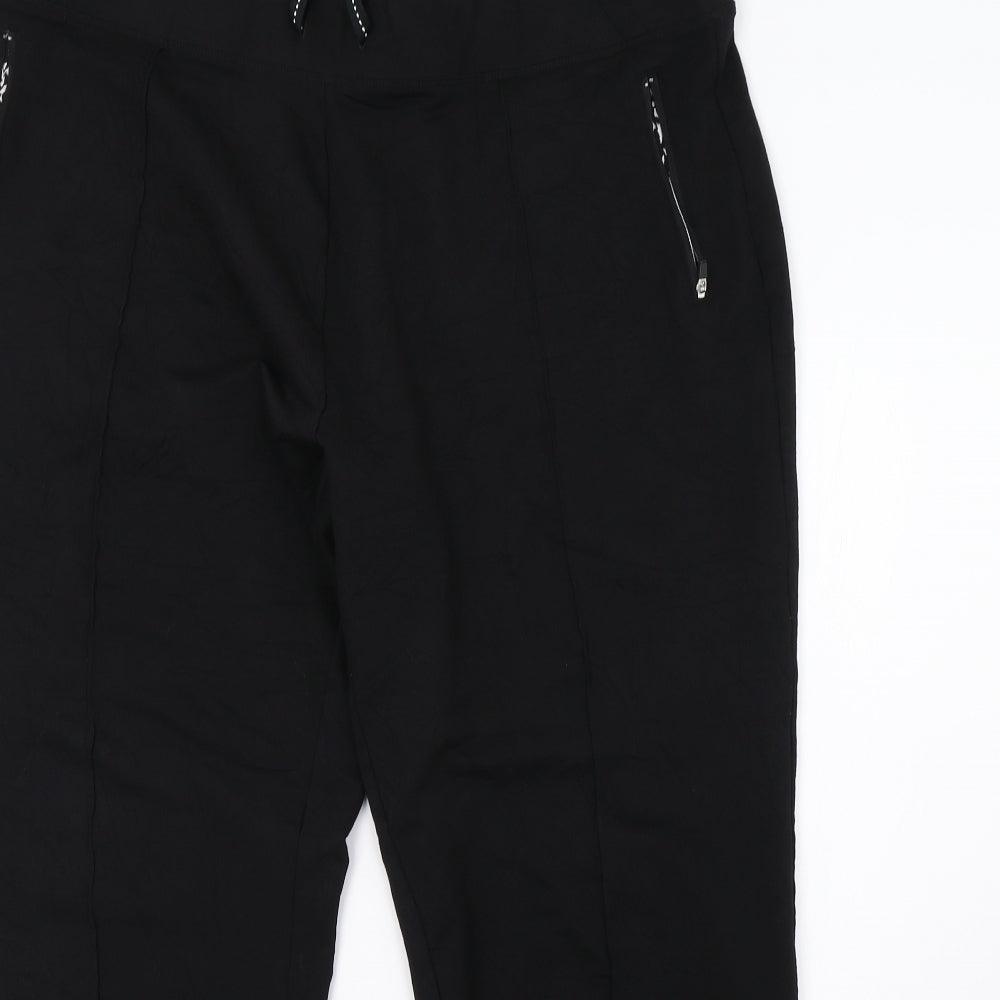 Marks and Spencer Womens Black   Trousers  Size 20 L30 in