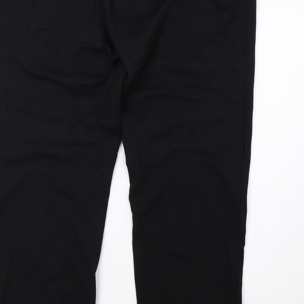 Marks and Spencer Womens Black   Trousers  Size 20 L30 in