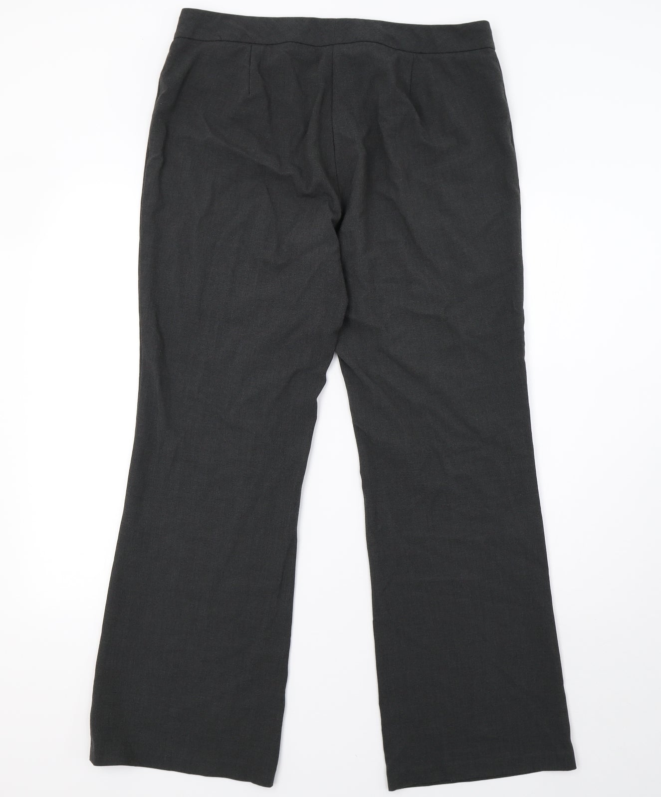 Marks and Spencer Womens Grey   Trousers  Size 14 L31 in