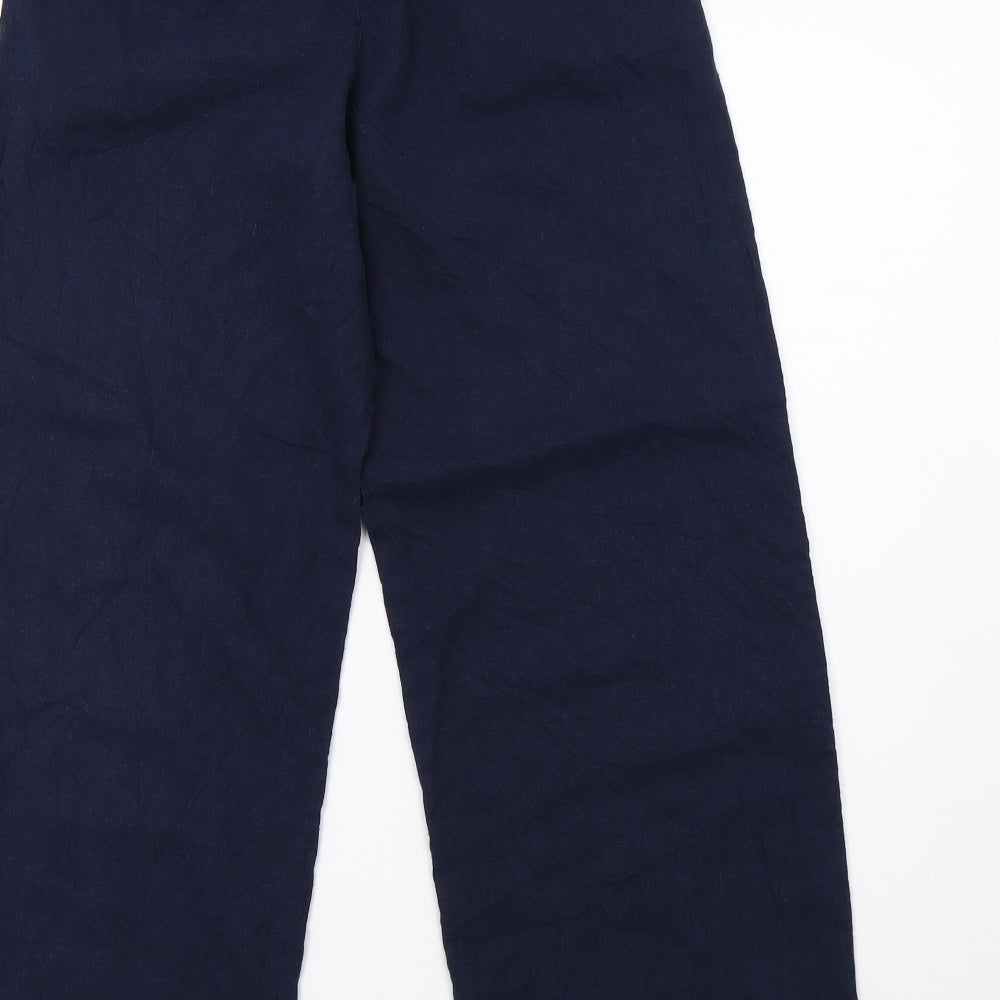 Marks and Spencer Womens Blue   Trousers  Size 8 L30 in