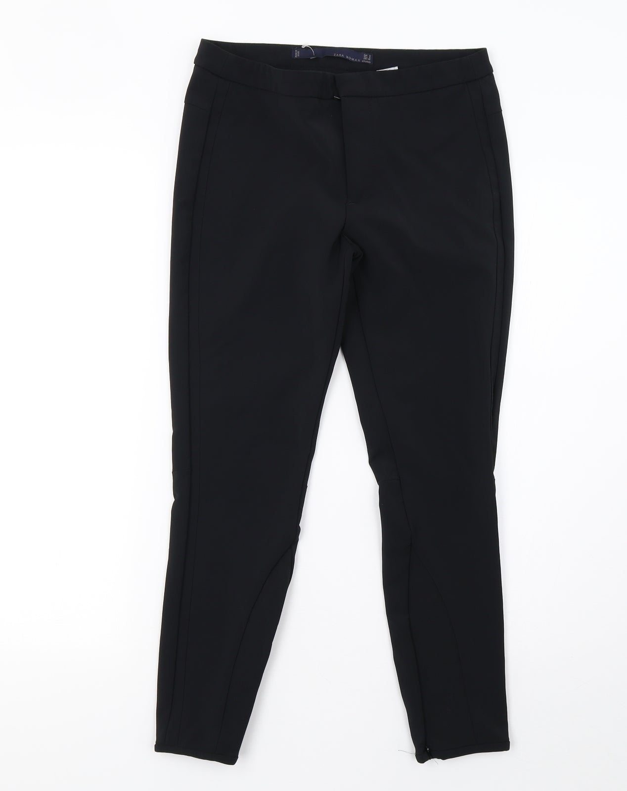 Zara Womens Black   Trousers  Size S L24 in