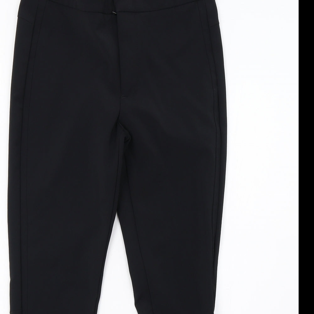 Zara Womens Black   Trousers  Size S L24 in