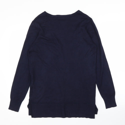 Papaya Womens Blue   Cardigan Jumper Size 14