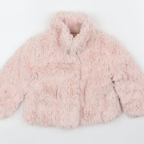 Early Days Girls Pink   Overcoat Coatigan Size 6-9 Months