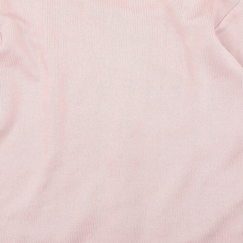 Beau Monde Womens Pink Floral  Cardigan Jumper Size M