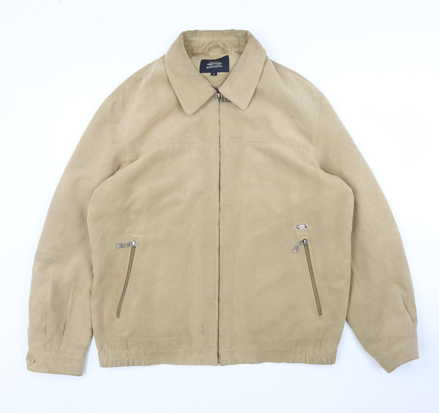 Bosideng Mens Beige   Bomber Jacket Coat Size M