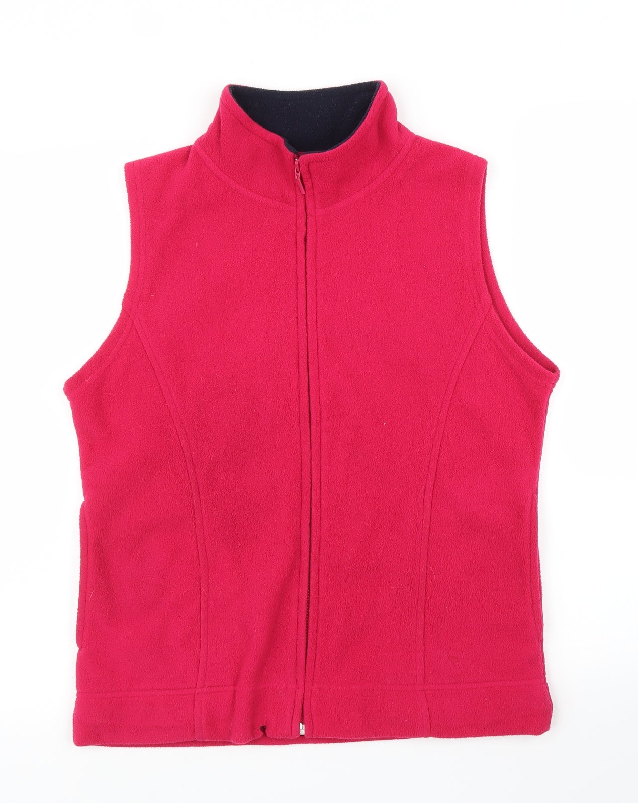 EWM Womens Pink  Fleece Full Zip Jumper Size S
