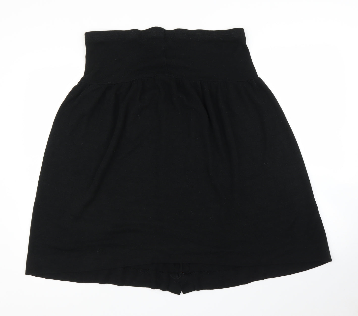 Preworn Womens Black   A-Line Skirt Size L