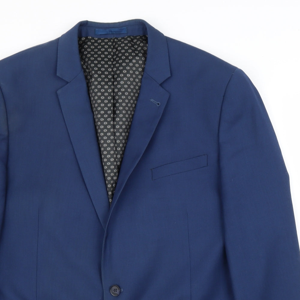 NEXT Mens Blue   Jacket Suit Jacket Size 44