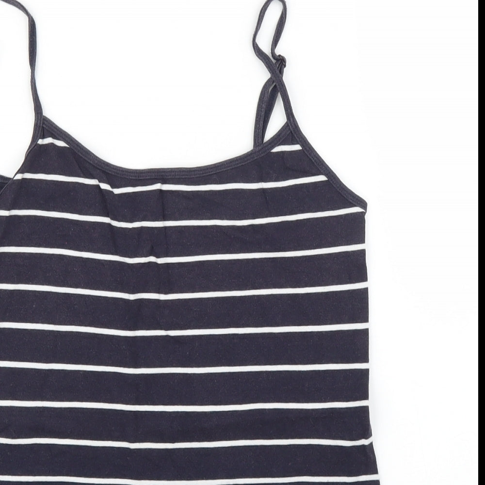 Primark Womens Blue Striped  Camisole Blouse Size 16
