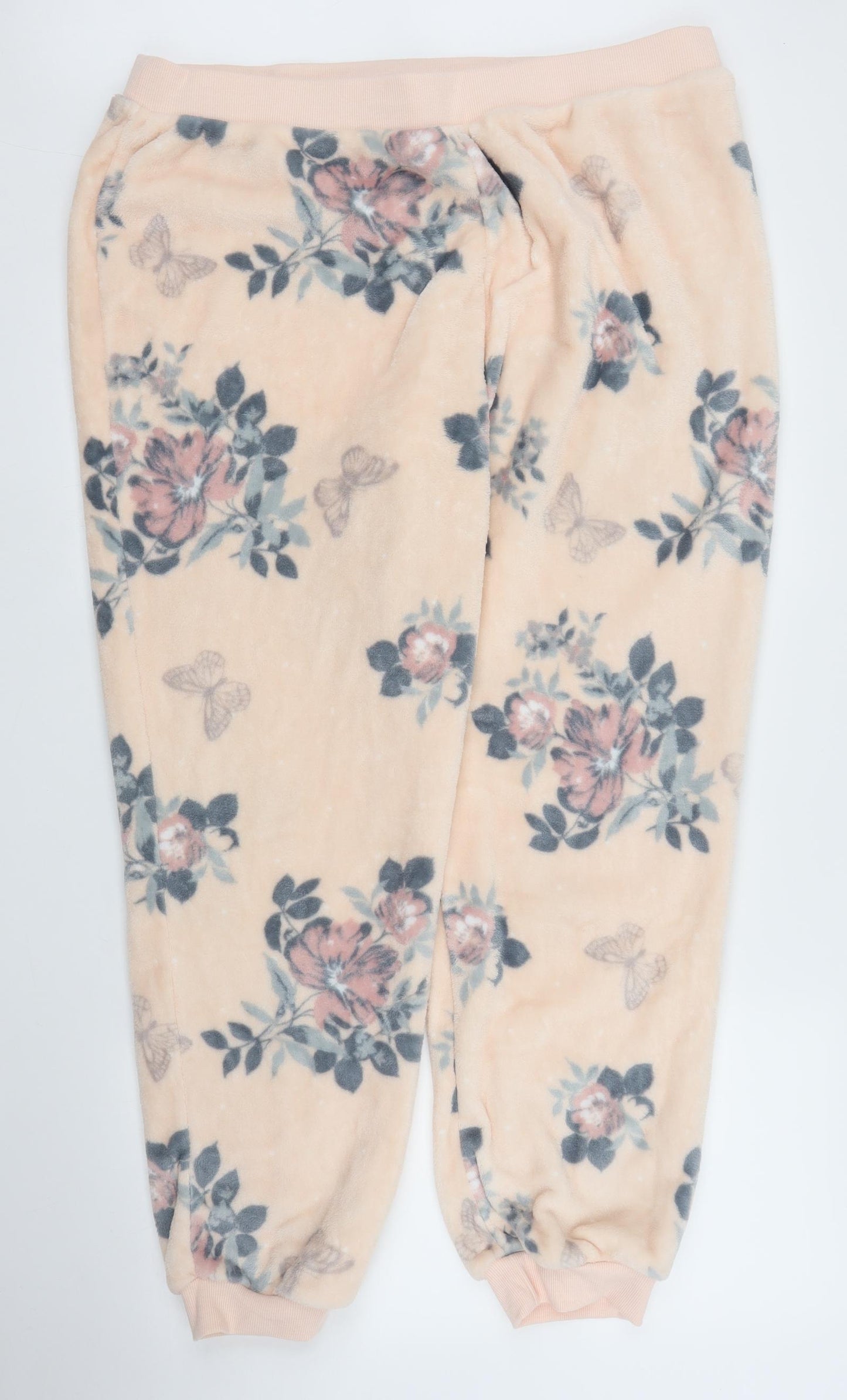 TU Womens Pink Floral  Chemise Pyjama Pants Size 18