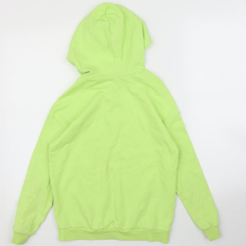 SheIn Girls Green   Pullover Hoodie Size 11 Years