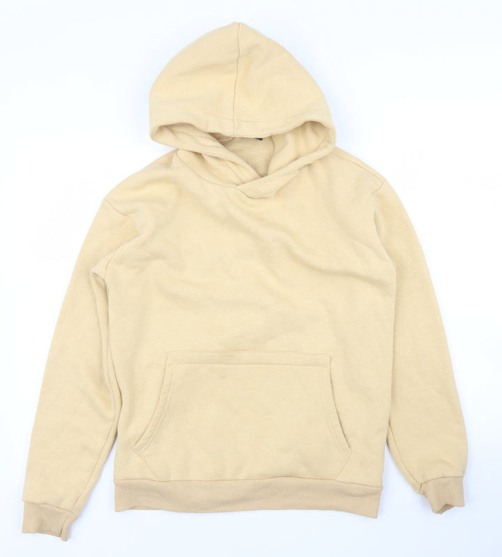 Nasty Gal Womens Beige Pullover Hoodie Size 6
