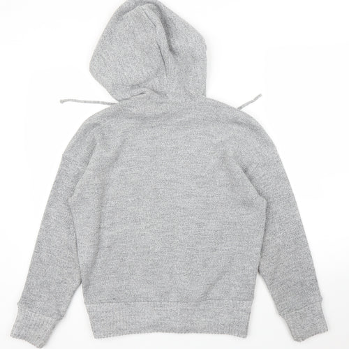 Boohoo Womens Grey   Pullover Hoodie Size S