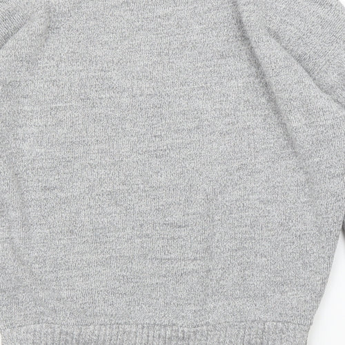 Boohoo Womens Grey   Pullover Jumper Size S