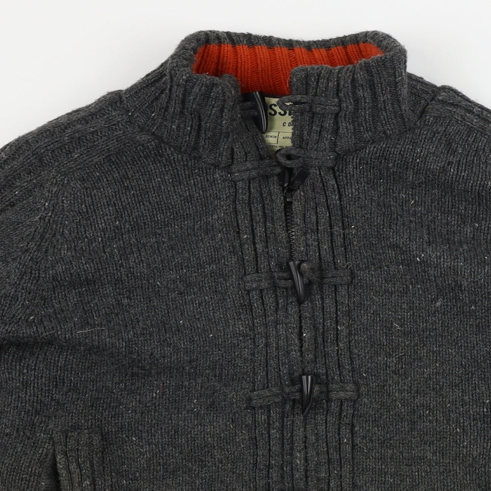 Dissident  Mens Grey   Jacket Coat Size M