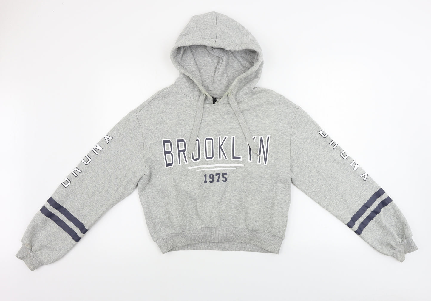 H&M  Womens Grey   Pullover Hoodie Size S