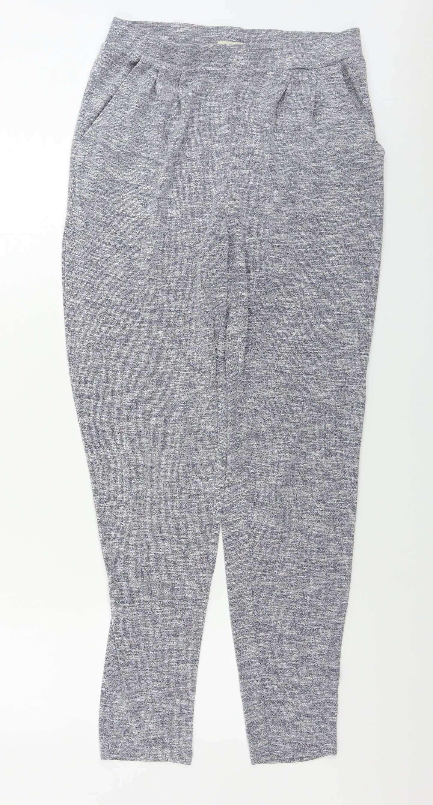 Papaya  Womens Grey   Sweatpants Trousers Size 12 L26 in