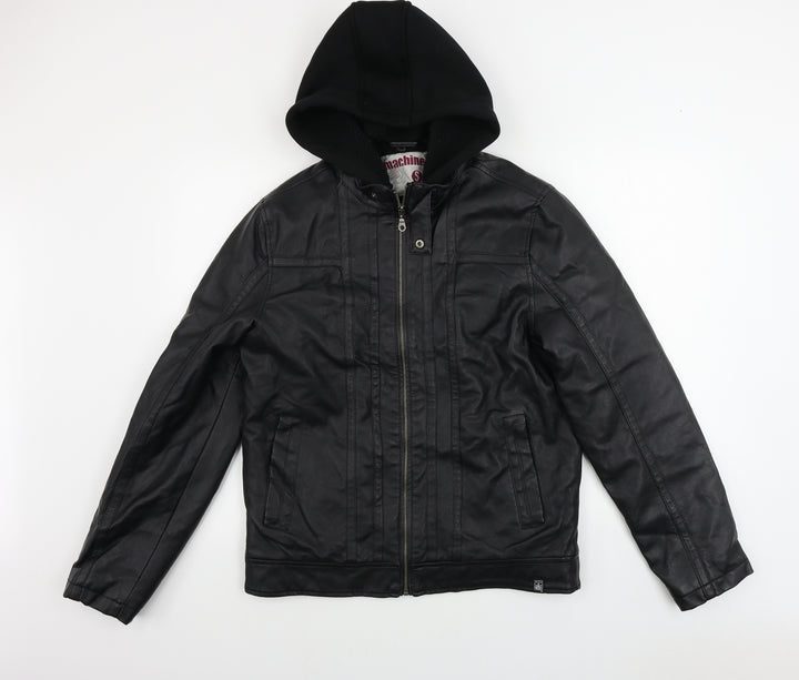 Machine Womens Blue   Jacket Coat Size S