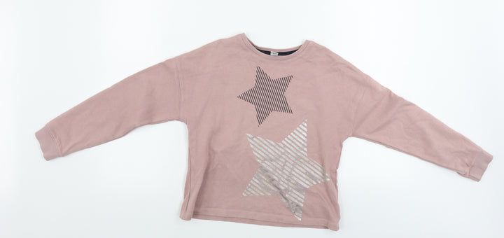 TU Girls Pink   Pullover Jumper Size 12 Years