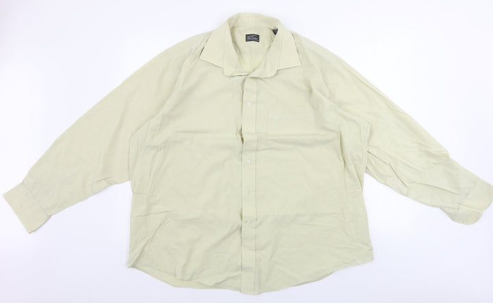 Piscador  Mens Beige    Button-Up Size 17