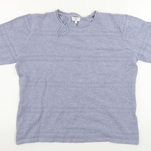 Country Casuals  Womens Blue   Pullover Jumper Size M