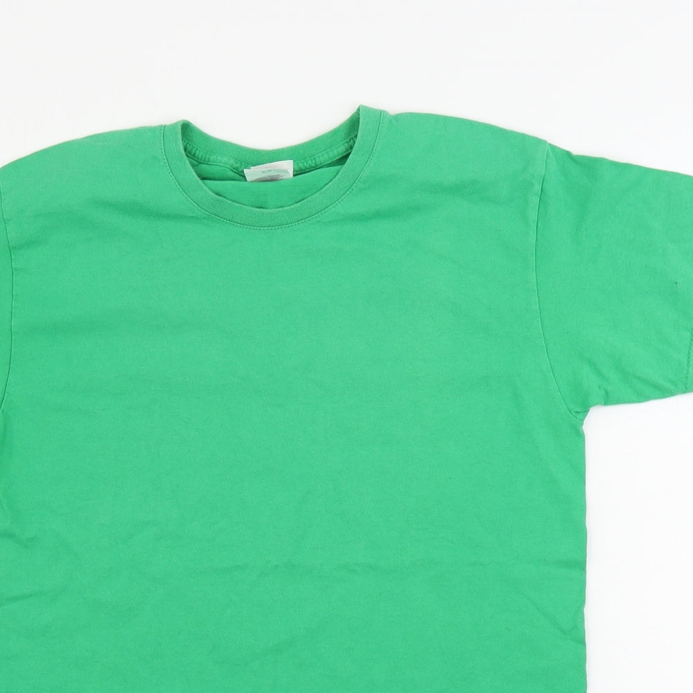 Fruit of the Loom  Mens Green    T-Shirt Size M