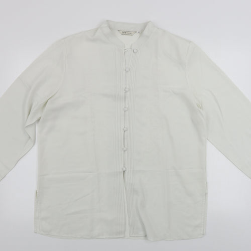 JFW Womens Beige   Basic Blouse Size 16