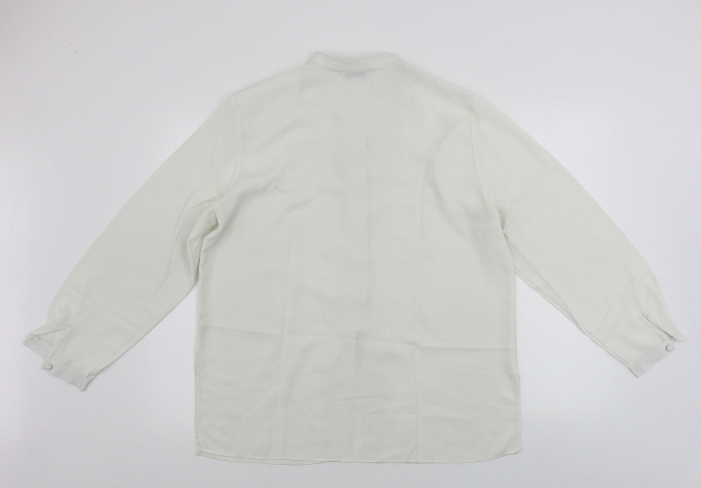 JFW Womens Beige   Basic Blouse Size 16