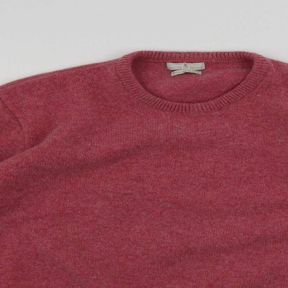 House of Bruar   Womens Pink   Pullover Jumper Size M