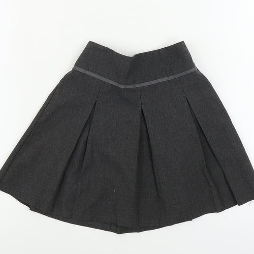 TU Girls Grey   A-Line Skirt Size 6 Years