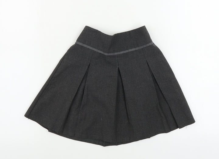 TU Girls Grey A-Line Skirt Size 6 Years