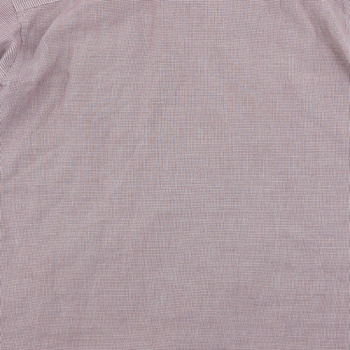 F&F  Mens Red Check   Button-Up Size 16.5