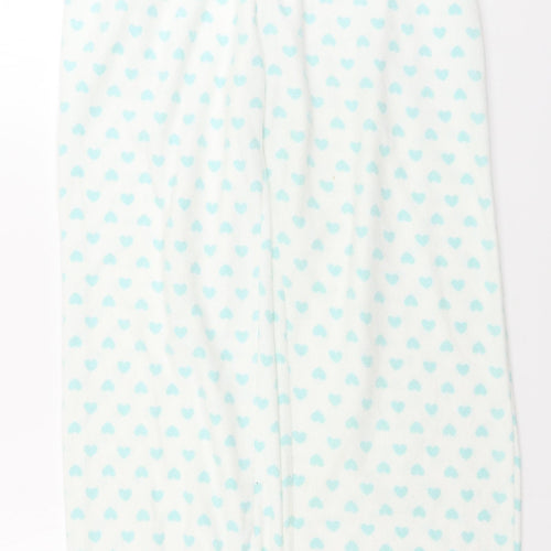 F&F  Womens White   Sweatpants Trousers Size 14 L26 in