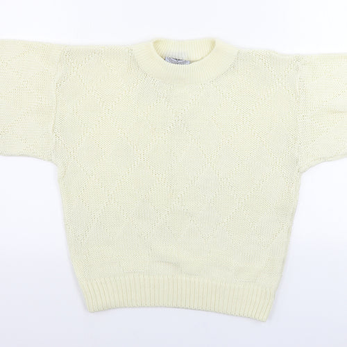 Rush Womens Beige   Pullover Jumper Size 4