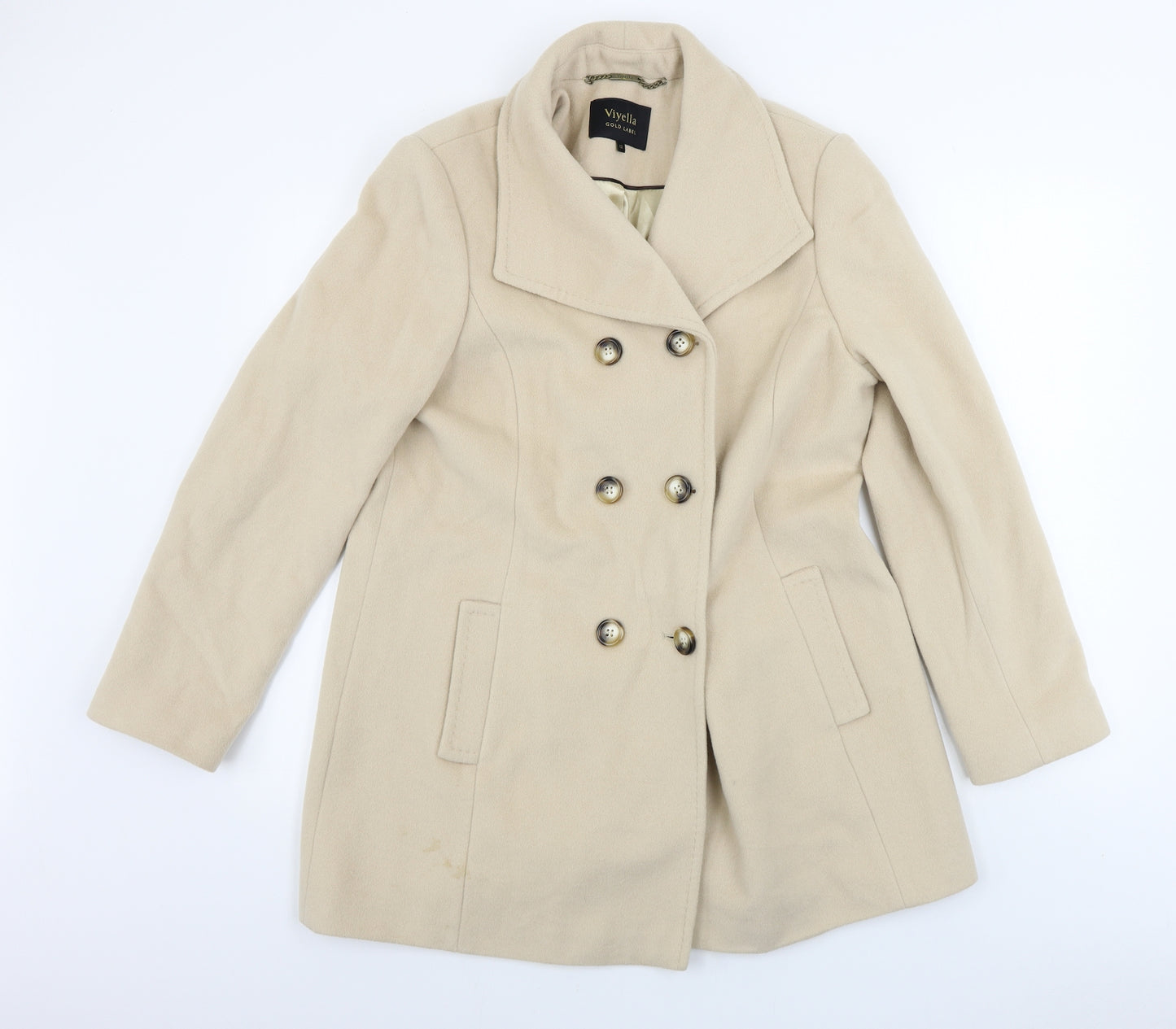 Viyella  Womens Beige   Jacket Coat Size 14
