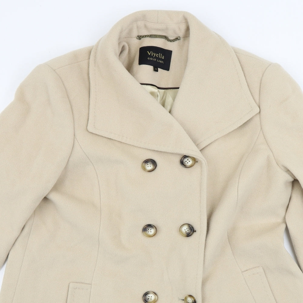 Viyella  Womens Beige   Jacket Coat Size 14