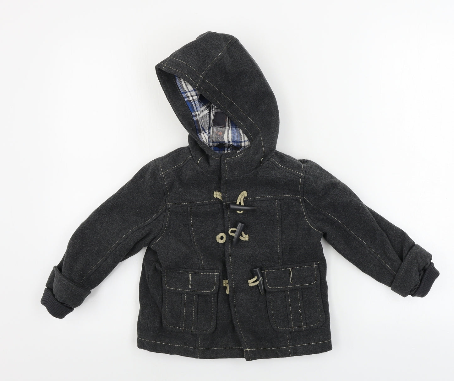 George  Boys Grey   Jacket Coat Size 2 Years