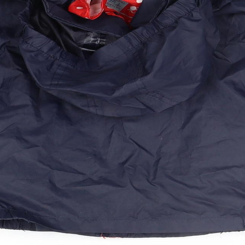 Preworn Girls Black   Rain Coat Coat Size 3-4 Years