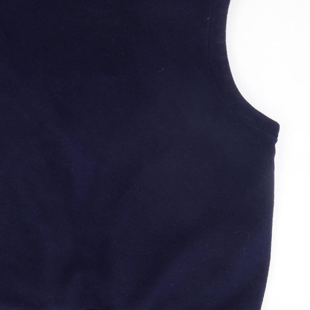 cutting green Mens Blue   Gilet Coat Size L
