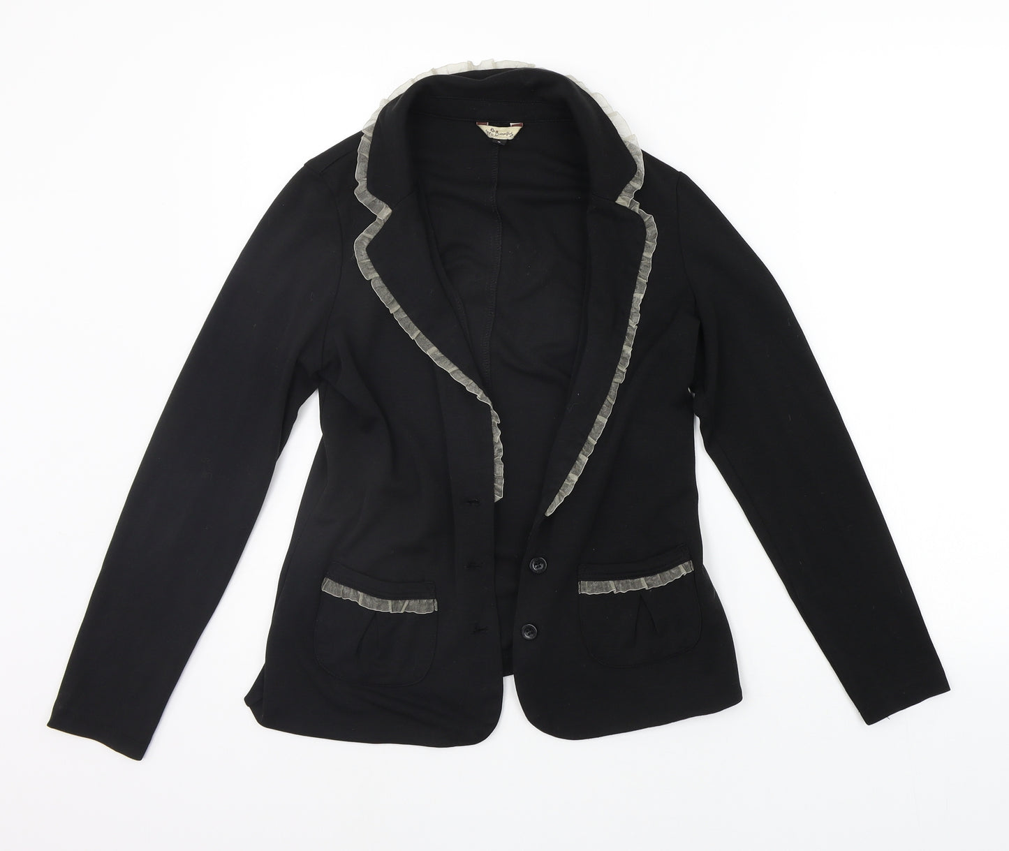 M Butterfly Womens Black   Cardigan Jumper Size S