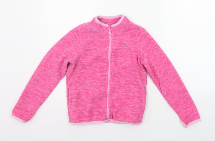 TU Girls Pink Jacket Coat Size 8 Years - washable mark