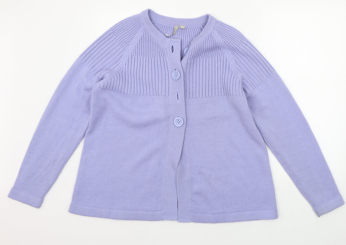 Anthology Womens Blue   Cardigan Jumper Size 12