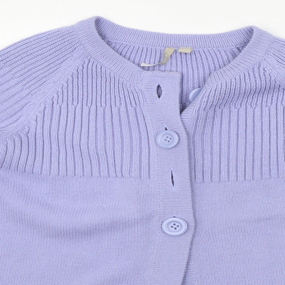 Anthology Womens Blue   Cardigan Jumper Size 12