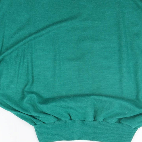 GREENWOODS Womens Green   Pullover Jumper Size M