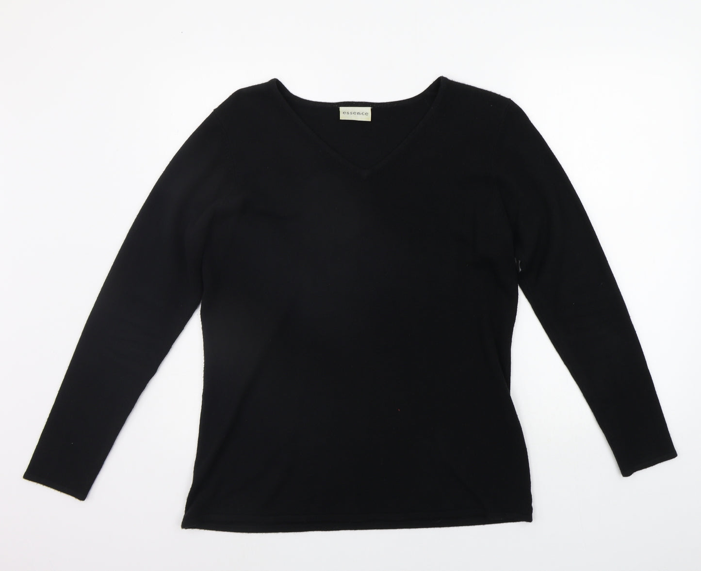 Esence Womens Black   Pullover Jumper Size 16
